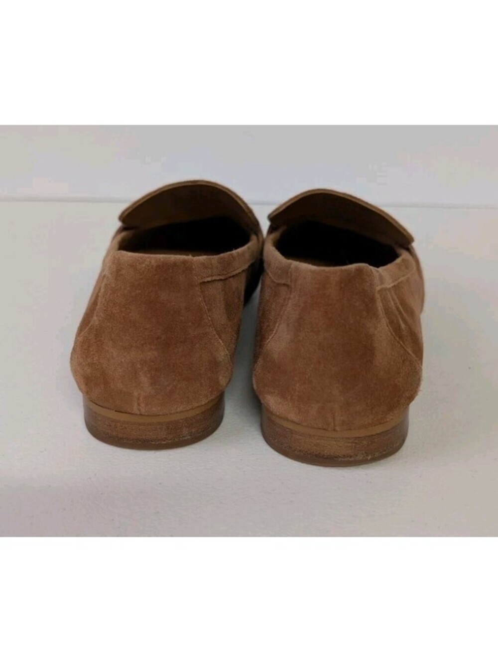 Kate Spade New York Berkeley Tassel Loafers Brown Suede & Gold-Tone Studs Sz6.5B - Picture 12 of 13